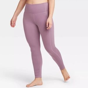 NWT Lavender long Exercise Leggings